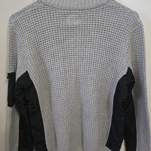 Guess Gray and Black Knit Cardigan - Picture 7 of 7